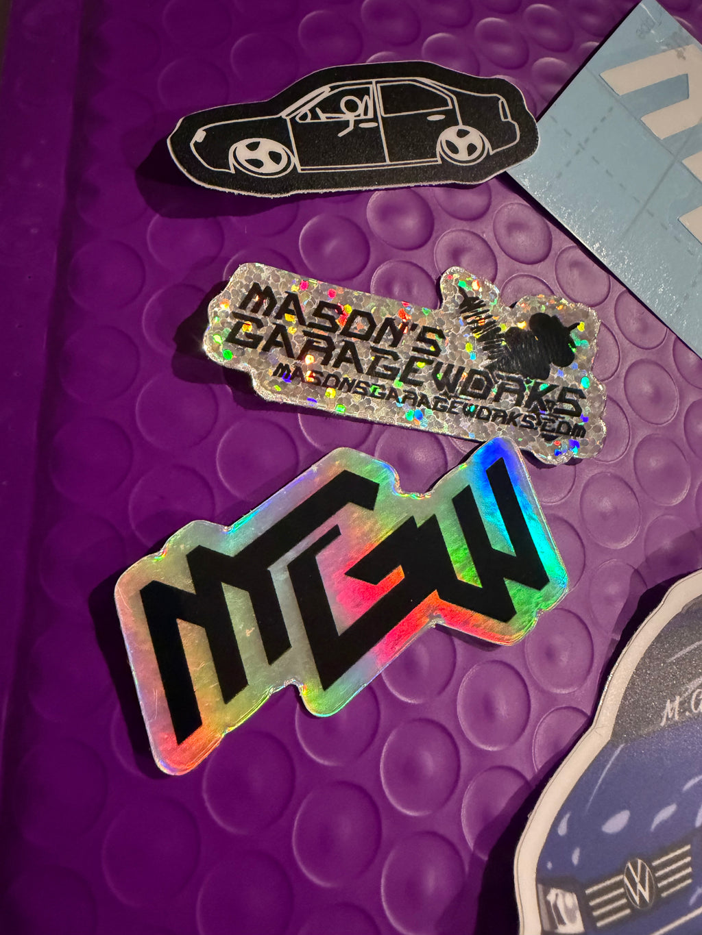 MGW 4Pc Mini Sticker Set