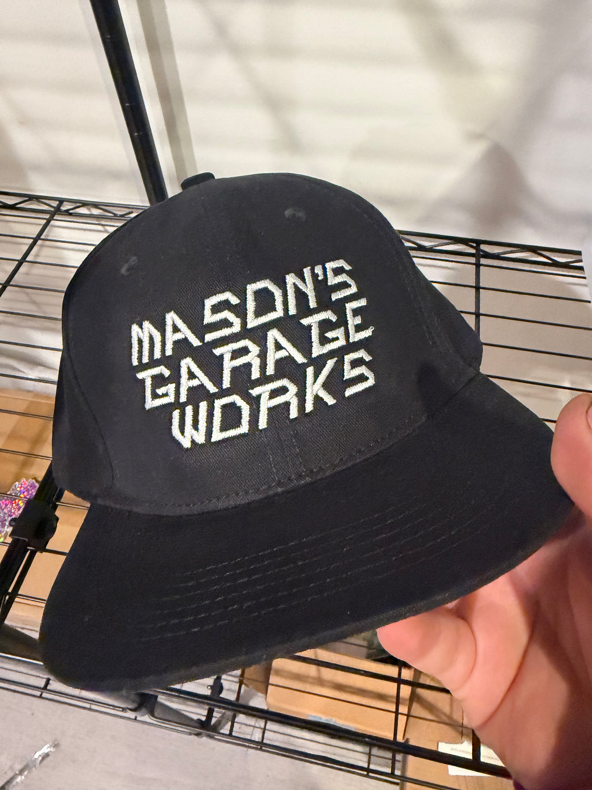 MGW Embroidered Flat-Bill Cap