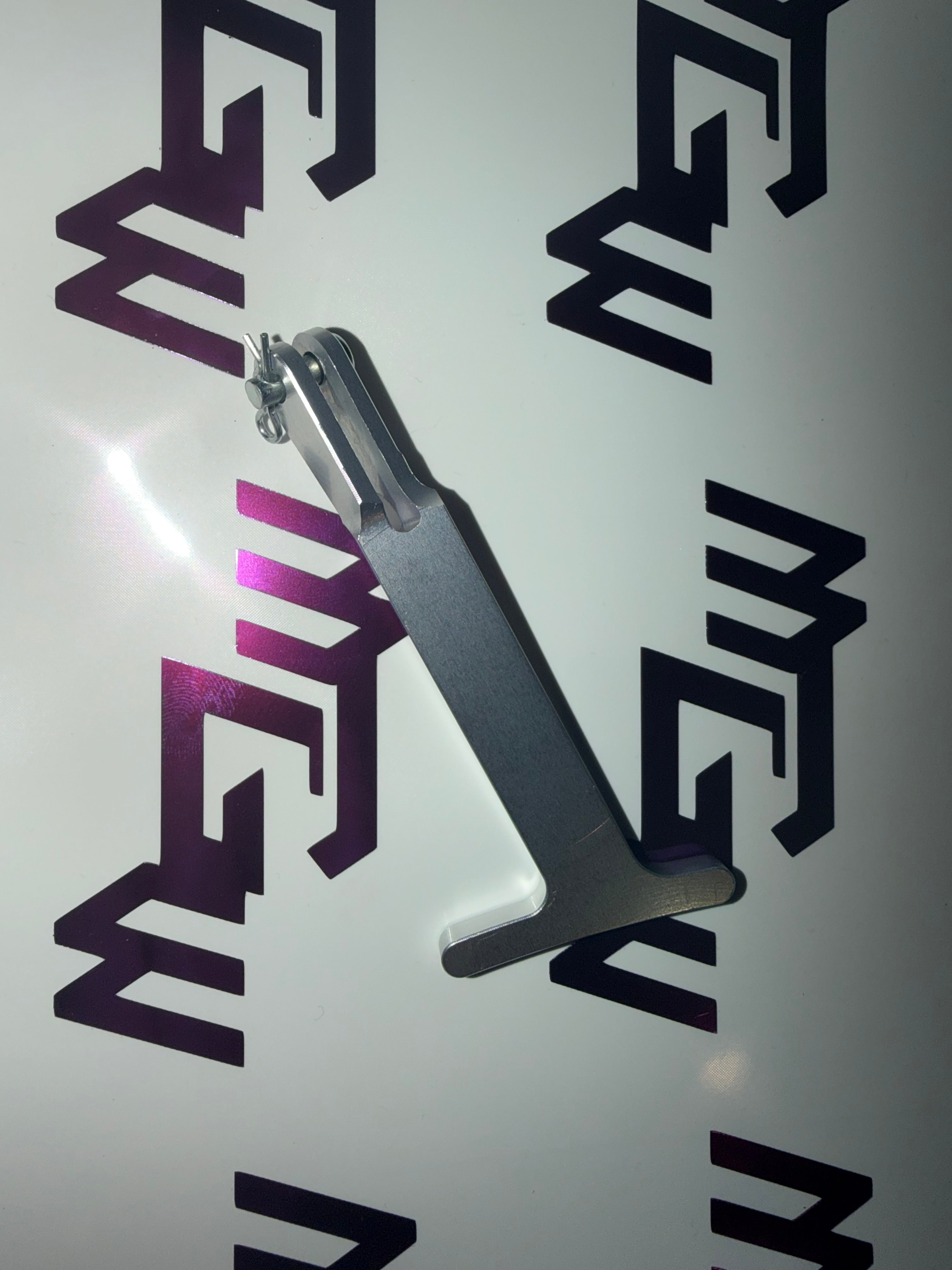 MK4 Billet Aluminum Hood-pull Tabs