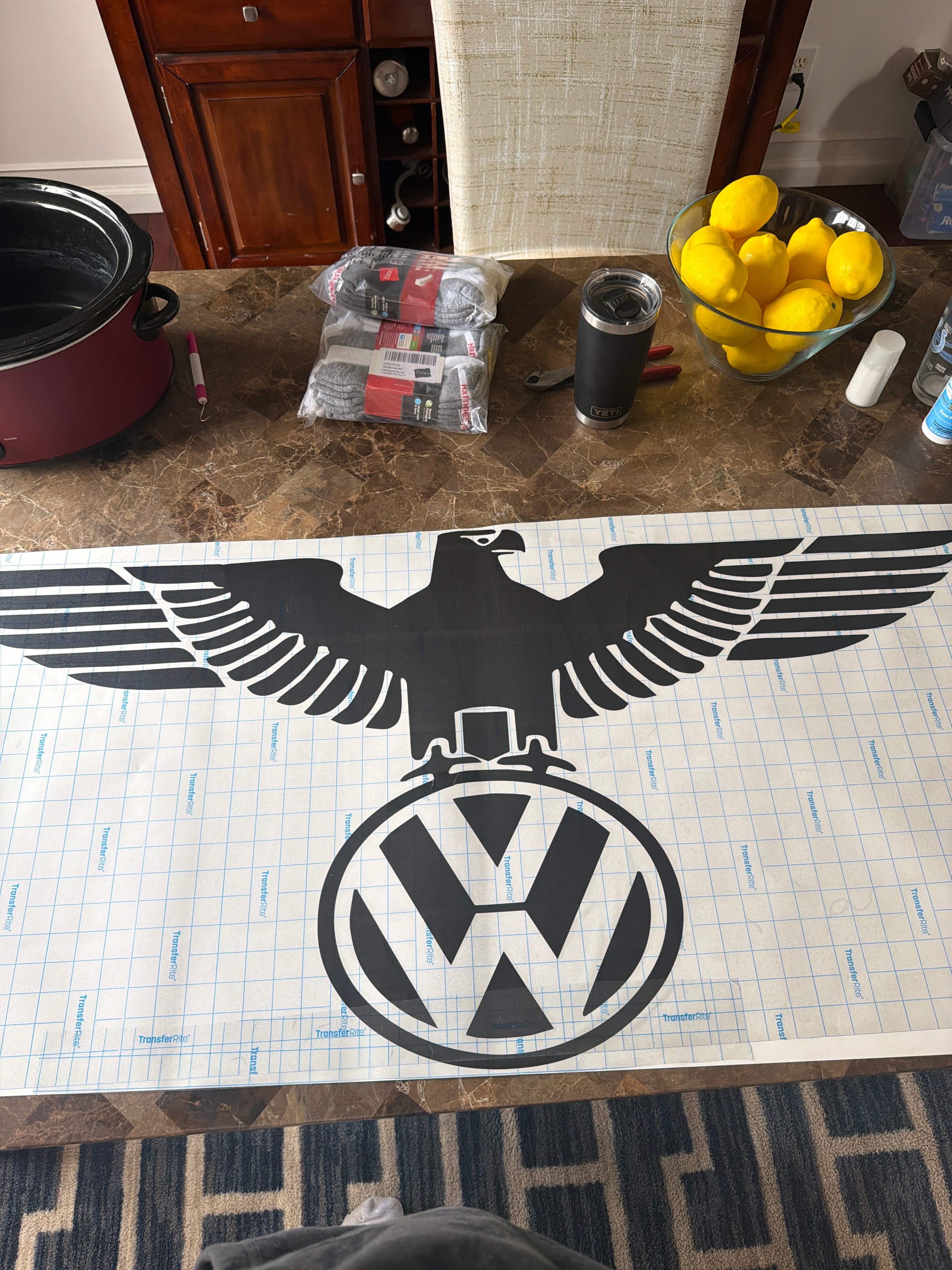 VW Rear Banner