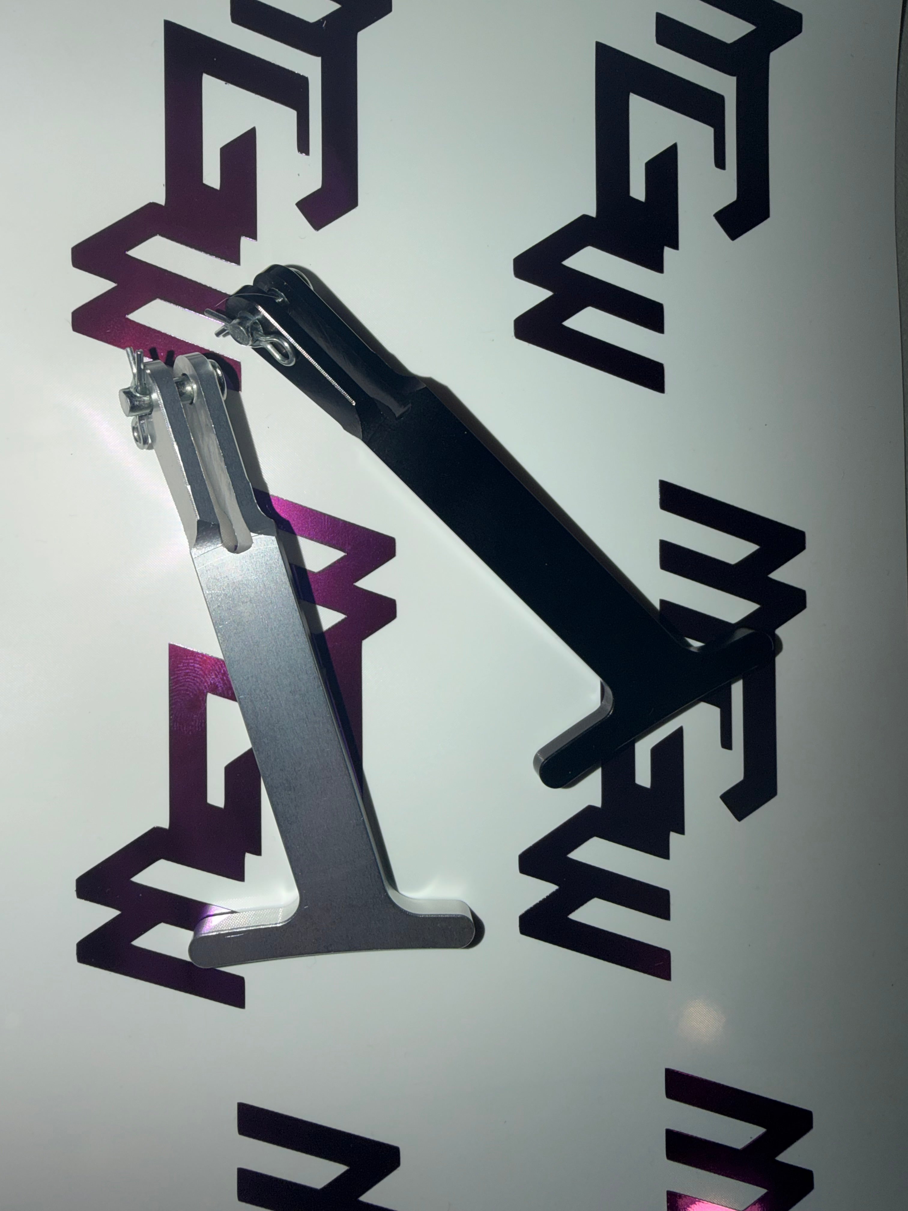 MK4 Billet Aluminum Hood-pull Tabs