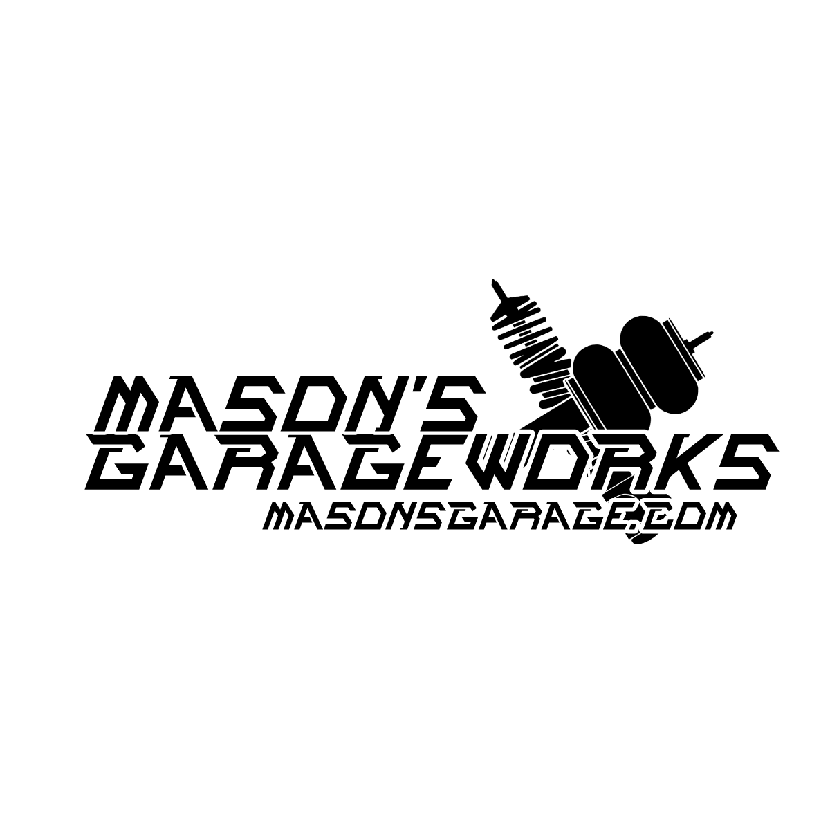 Mason's Garage Works Sticker